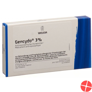 Gencydo Injektionslösung 3% 8 Ampullen 1ml