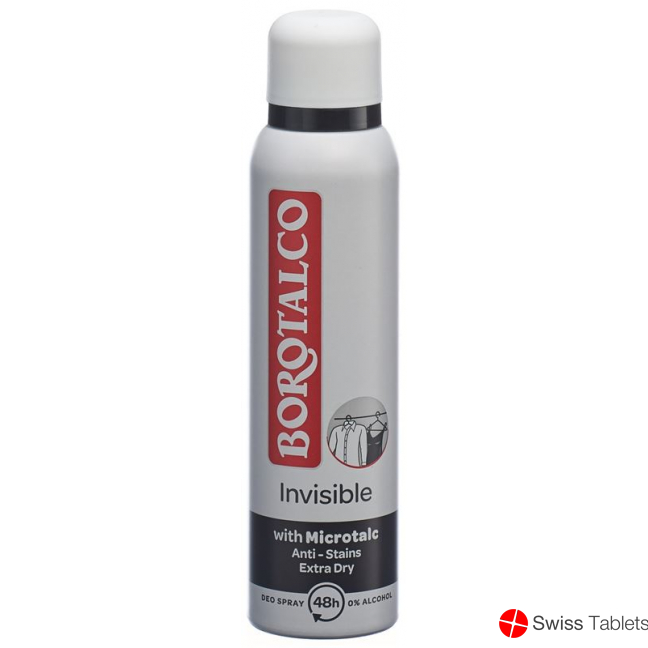 Borotalco Invisible Deo Spray 150ml buy online