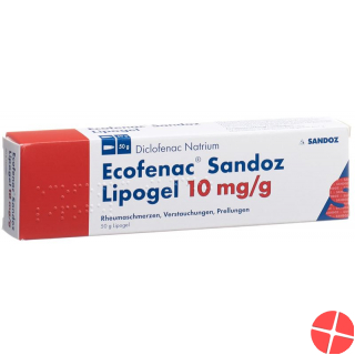 Ecofenac Sandoz Lipogel 1% 50g Ecofenac Sandoz Lipogel 1% 50g