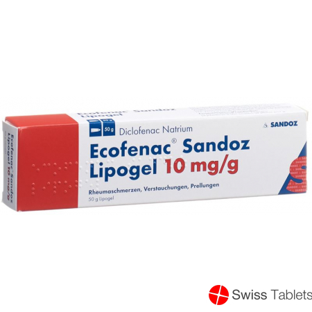 Ecofenac Sandoz Lipogel 1% 50g buy online