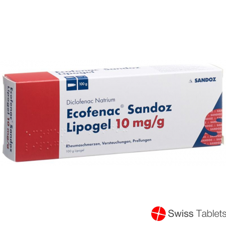 Ecofenac Sandoz Lipogel 1% 100g buy online