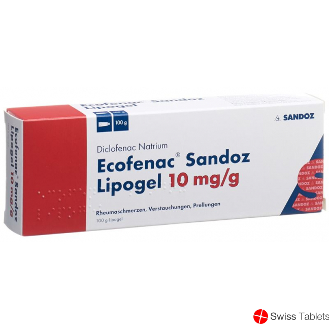 Ecofenac Sandoz Lipogel 1% 100g buy online