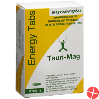 Tauri Mag Energy Tabs 80 Stück