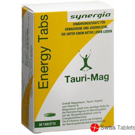 Tauri Mag Energy Tabs 80 Stück buy online