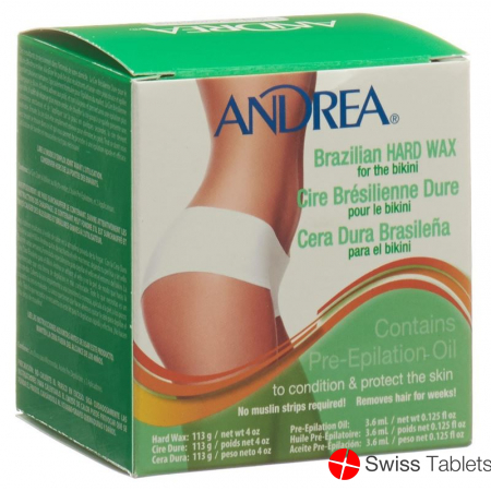 Andrea Brazilian Hard Wax 113g buy online