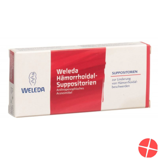 Weleda Hämorrhoidal 10 Zäpfchen