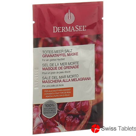 DermaSel SPA Totes Meer Granatapfel Maske 12ml buy online