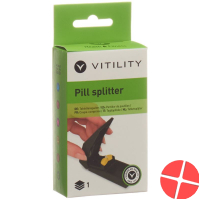 Vitility pill splitter