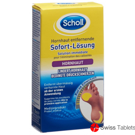 Scholl Hornhaut Entfernende Sofort-Lösung 50ml buy online