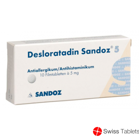 Desloratadin Sandoz Filmtabletten 5mg 10 Stück buy online