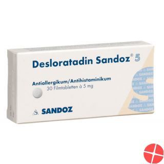 Desloratadin Sandoz Filmtabletten 5mg 30 Stück