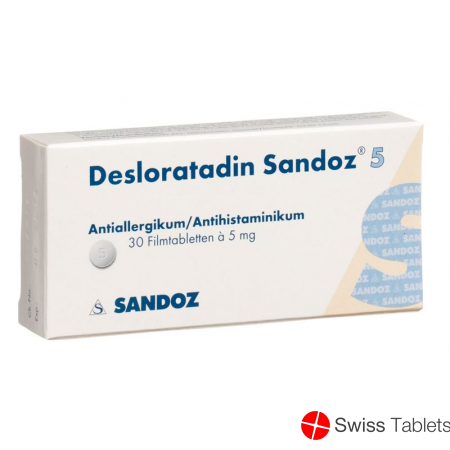 Desloratadin Sandoz Filmtabletten 5mg 30 Stück buy online