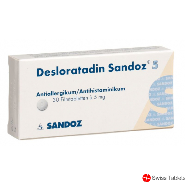 Desloratadin Sandoz Filmtabletten 5mg 30 Stück buy online