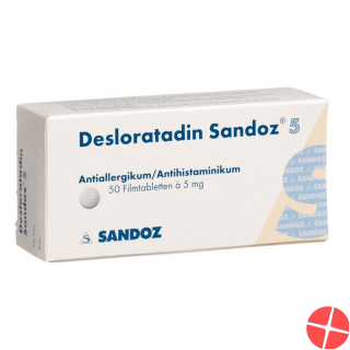 Desloratadin Sandoz Filmtabletten 5mg 50 Stück