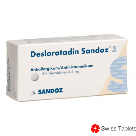 Desloratadin Sandoz Filmtabletten 5mg 50 Stück buy online