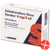 Zoledronsäure Onco Sandoz 4mg/5ml Durchstechflasche 5ml