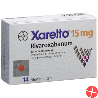Xarelto Filmtabletten 15mg 14 Stück