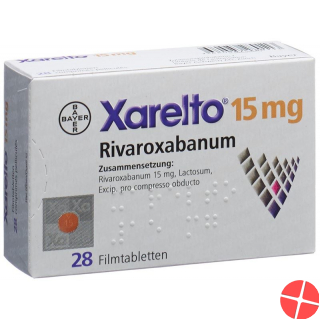 Xarelto Filmtabletten 15mg 28 Stück