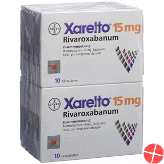 Xarelto Filmtabletten 15mg 10 X