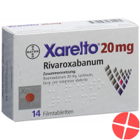 Xarelto Filmtabletten 20mg 14 Stück