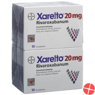 Xarelto Filmtabletten 20mg 10 X