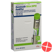 Huminsulin Basal Kwikpen Injektionssuspension 5 Fertigspritzen 3ml