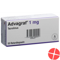 Advagraf Retard Kapseln 1mg 50 Stück Advagraf Retard Kapseln 1mg 50 Stück