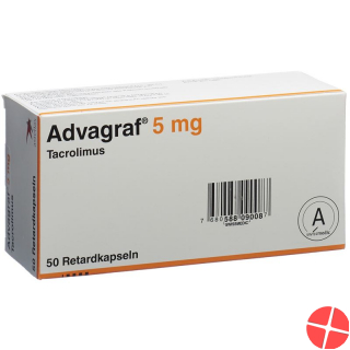 Advagraf Retard Kapseln 5mg 50 Stück