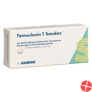 Tamsulosin T Sandoz Retard Tabletten 0.4mg 30 Stück