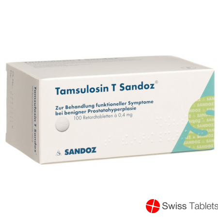 Tamsulosin T Sandoz Retard Tabletten 0.4mg 100 Stück buy online