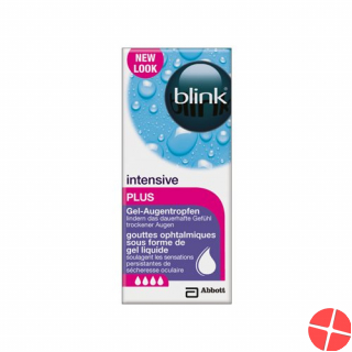 Blink intensive tears Plus Liquid Gel Fläschchen 10ml