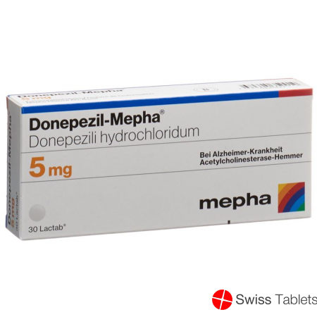 Donepezil Mepha Lactabs 5mg 30 Stück buy online