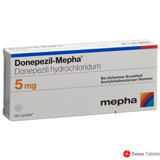Donepezil Mepha Lactabs 5mg 30 Stück buy online