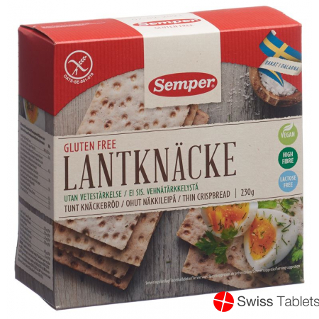 Semper Herzhaftes Land-Knaecke Glutenfrei 230g buy online