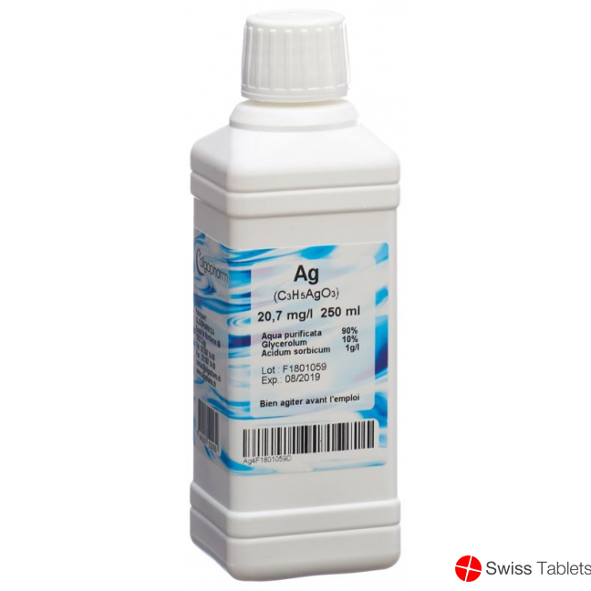 Oligopharm Silber Lösung 20.7mg/l 250ml buy online