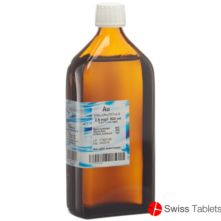 Oligopharm Gold Lösung 2.5mg/l 500ml buy online