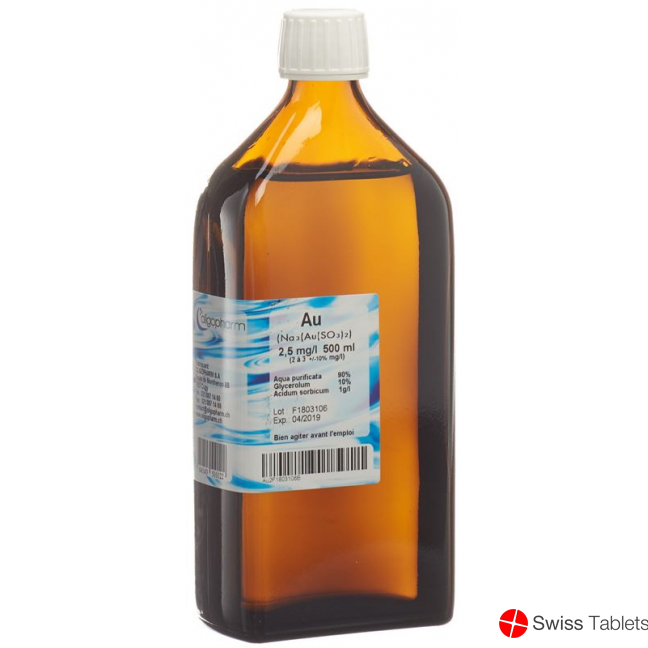 Oligopharm Gold Lösung 2.5mg/l 500ml buy online