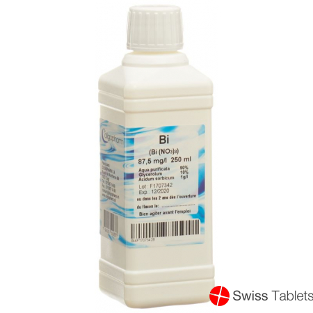 Oligopharm Bismuth Lösung 87.5mg/l 250ml buy online