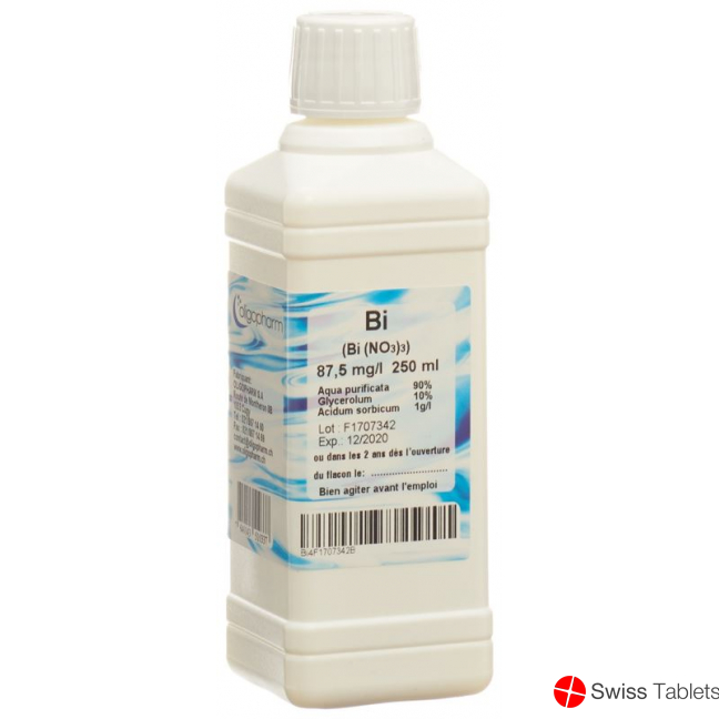 Oligopharm Bismuth Lösung 87.5mg/l 250ml buy online
