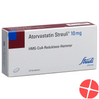 Atorvastatin Streuli Filmtabletten 10mg 30 Stück