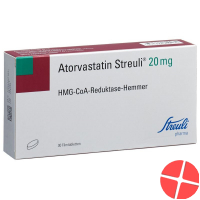 Atorvastatin Streuli Filmtabletten 20mg 30 Stück