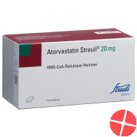 Atorvastatin Streuli Filmtabletten 20mg 100 Stück