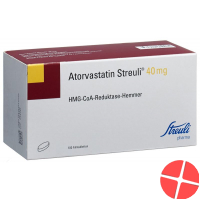 Atorvastatin Streuli Filmtabletten 40mg 100 Stück