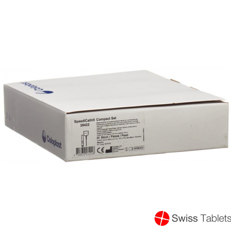SpeediCath Compact Set Männer 4/12mm 17.5cm lang 20 Stück buy online