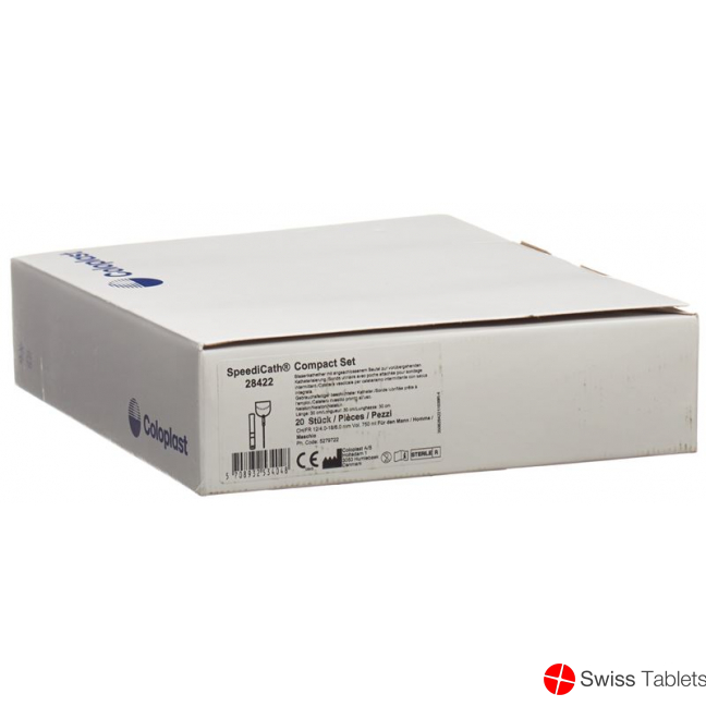 SpeediCath Compact Set Männer 4/12mm 17.5cm lang 20 Stück buy online