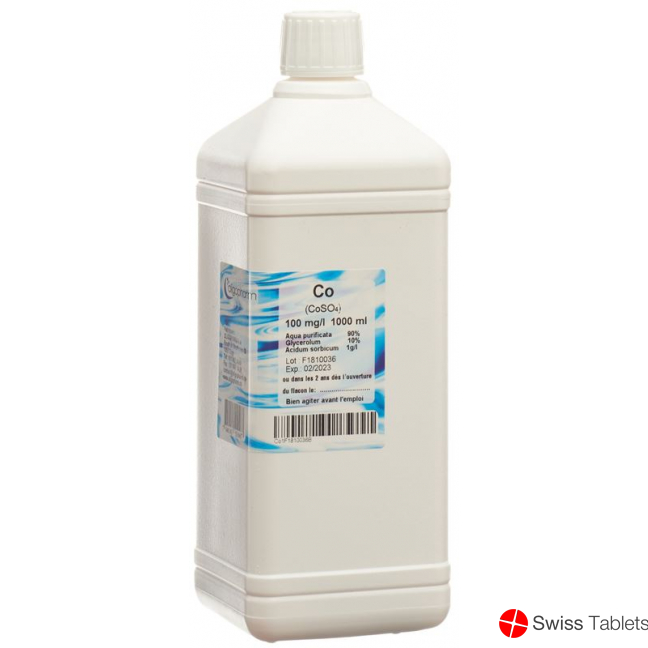 Oligopharm Cobalt Lösung 100mg/l 1000ml buy online