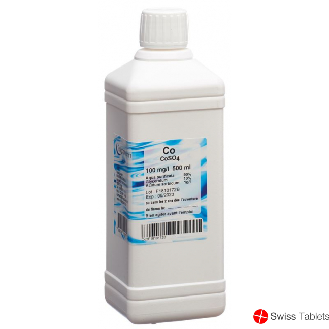Oligopharm Cobalt Lösung 100mg/l 500ml buy online