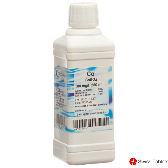 Oligopharm Cobalt Lösung 100mg/l 250ml buy online