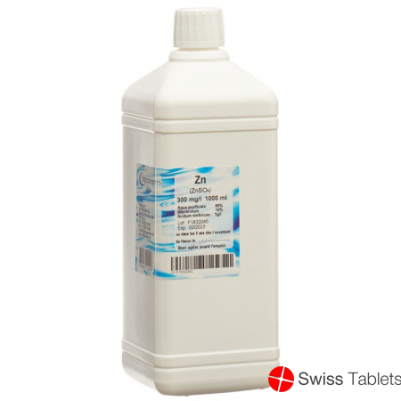 Oligopharm Zink Lösung 300mg/l 1000ml buy online