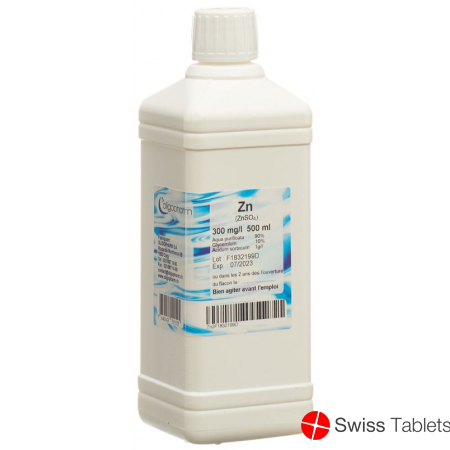 Oligopharm Zink Lösung 300mg/l 500ml buy online